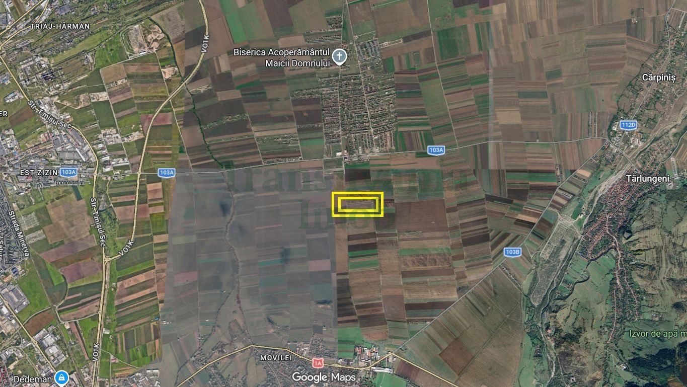 Teren Brasov-Sacele zona Izvor pretabil investitii
