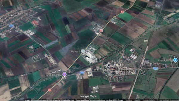 Teren Industrial Brasov - Tarlungeni deschidere la DN 103B