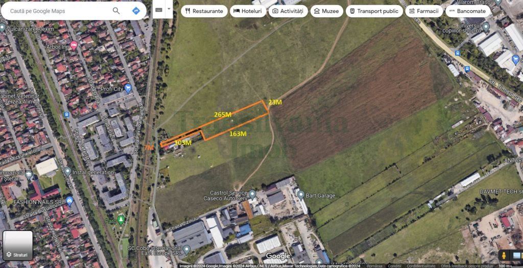 Teren Industrial Brasov zona Uzina 2 – Zizinului